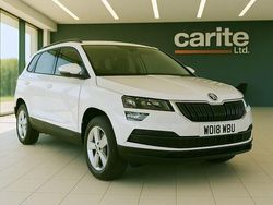 White Used 2018 Skoda Karoq SE SUV | £11,995 (Good price)