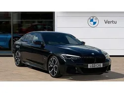 Black Used 2021 BMW 520 M Sport Sedan | £26,978 (A bit pricey)