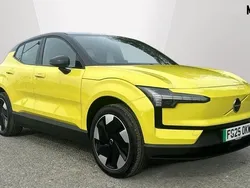 Metallic moss yellow Used 2024 Volvo EX30 Plus SUV | £28,480 (Good price)