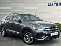 Indium grey Used 2024 VW T-Roc R-line SUV | £28,490 (A bit pricey)
