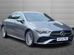 Grey Used 2024 Mercedes CLA200 AMG Line Premium Sedan | £29,795 (Fair price)