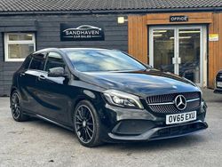 Black Used 2015 Mercedes A180 AMG line Hatchback | £10,750 (Expensive)