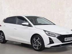 White Used 2023 Hyundai i20 Premium Hatchback | £16,984 (Fair price)