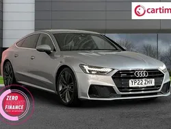 Silver Used 2022 Audi A7 Sportback S-Line Hatchback | £30,205 (Good price)