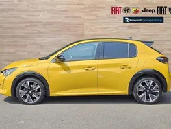Yellow Used 2021 Peugeot 208 GT Hatchback | £16,196 (Fair price)