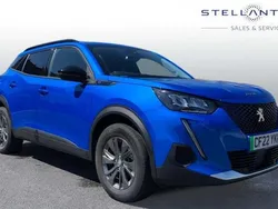 Blue Used 2022 Peugeot e-2008 Active+ SUV | £13,629 (Good price)