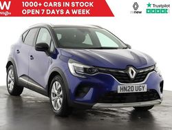 Blue/black Used 2020 Renault Captur Iconic SUV | £9,599 (Fair price)