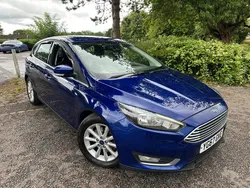 Blue Used 2017 Ford Focus Titanium Hatchback | £6,995 (Super price)