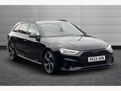 Mythos black Used 2024 Audi A4 Black Edition Estate | £34,695 (Expensive)