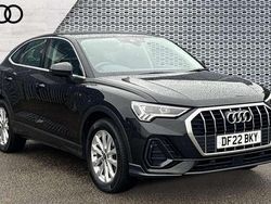 Black Used 2022 Audi Q3 Sport SUV | £24,439 (Fair price)
