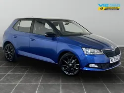 Blue Used 2020 Skoda Fabia Colour Edition Hatchback | £6,295 (Good price)