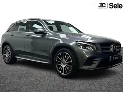 Grey Used 2018 Mercedes GLC350 AMG line SUV | £24,000 (Fair price)