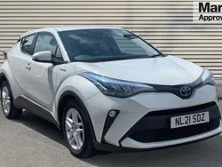 White Used 2021 Toyota C-HR SUV | £16,147 (Good price)