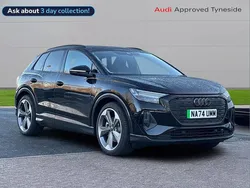 Black Used 2024 Audi Q4 e-tron Black Edition SUV | £40,964
