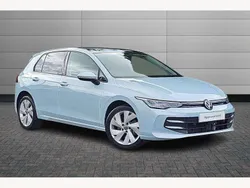 Blue New 2025 VW Golf VIII Style Hatchback | £34,395 (A bit pricey)