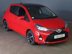Red Used 2014 Toyota Yaris Sport Hatchback | £7,250 (Fair price)