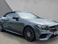 Selenite grey metallic Used 2019 Mercedes E350 AMG line Cabriolet | £27,295 (Expensive)