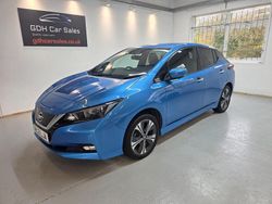 Blue Used 2021 Nissan Leaf N-Connecta Hatchback | £11,895 (Fair price)