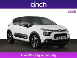 White Used 2021 Citroën C3 PureTech Hatchback | £11,489 (Fair price)