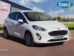 White Used 2018 Ford Fiesta Zetec Hatchback | £7,999 (Good price)