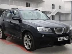 Black Used 2012 BMW X3 M Sport SUV | £9,995 (Fair price)