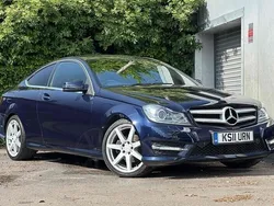 Blue Used 2011 Mercedes C180 Sport Edition Coupe | £5,525 (Fair price)