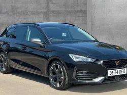 Metallic midnight black Used 2024 Cupra Leon Estate | £23,790 (Fair price)