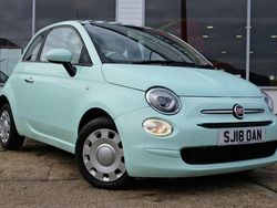 Green Used 2018 Fiat 500 Pop Hatchback | £4,999 (Super price)