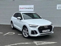 White Used 2023 Audi Q5 S-Line SUV | £34,490 (Fair price)