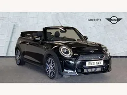 Midnight black Used 2021 Mini Cooper S Cabriolet Exclusive Cabriolet | £22,250 (A bit pricey)