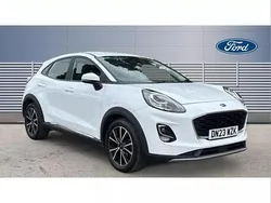 White Used 2023 Ford Puma Titanium SUV | £15,100 (Good price)