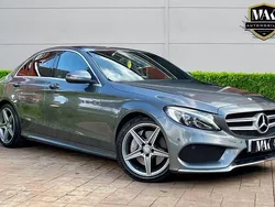 Grey Used 2016 Mercedes C250 AMG line Sedan | £11,990 (Good price)
