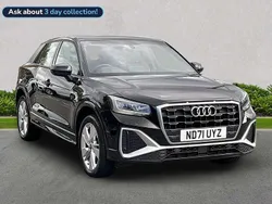 Black Used 2021 Audi Q2 S-Line SUV | £19,246 (Fair price)