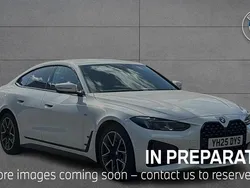 White Used 2025 BMW 420 Gran Coupé M Sport Coupe | £38,626 (Fair price)