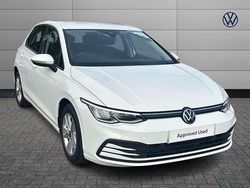 White Used 2021 VW Golf VIII Life Hatchback | £15,280 (Fair price)
