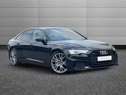 Grey Used 2021 Audi A6 Black Edition Sedan | £27,990 (Fair price)
