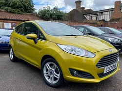 Yellow Used 2013 Ford Fiesta Zetec Hatchback | £2,780 (Good price)