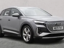 Grey Used 2021 Audi Q4 e-tron S-Line SUV | £22,499 (Fair price)