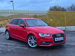 Red Used 2014 Audi A3 Sportback Sport Hatchback | £7,494 (Fair price)
