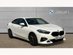 Alpine white Used 2022 BMW 218 Sport Line Coupe | £19,495 (Fair price)