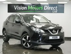 Black Used 2016 Nissan Qashqai N-TEC SUV | £4,470 (A bit pricey)