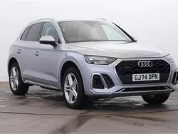 Silver Used 2024 Audi Q5 S-Line SUV | £37,380 (Fair price)
