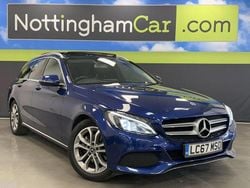Blue Used 2017 Mercedes C200 Premium Plus Estate | £12,195 (Fair price)