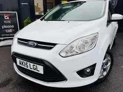 White Used 2015 Ford C-MAX Zetec MPV | £4,490 (Fair price)