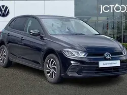 Black Used 2021 VW Polo Life Hatchback | £14,998 (Fair price)