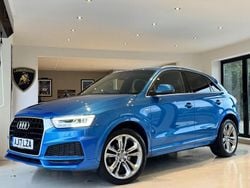 Blue Used 2017 Audi Q3 S-Line SUV | £14,995 (Fair price)