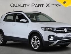 White Used 2020 VW T-Cross SE SUV | £11,450 (Good price)