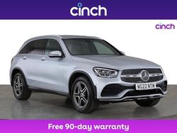 Silver Used 2022 Mercedes GLC220 AMG line SUV | £28,999 (Good price)