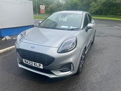 Solar silver Used 2022 Ford Puma ST-Line Hatchback | £15,750 (Fair price)