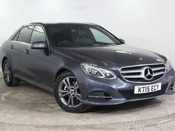 Grey Used 2015 Mercedes E220 SE Sedan | £6,995 (Fair price)